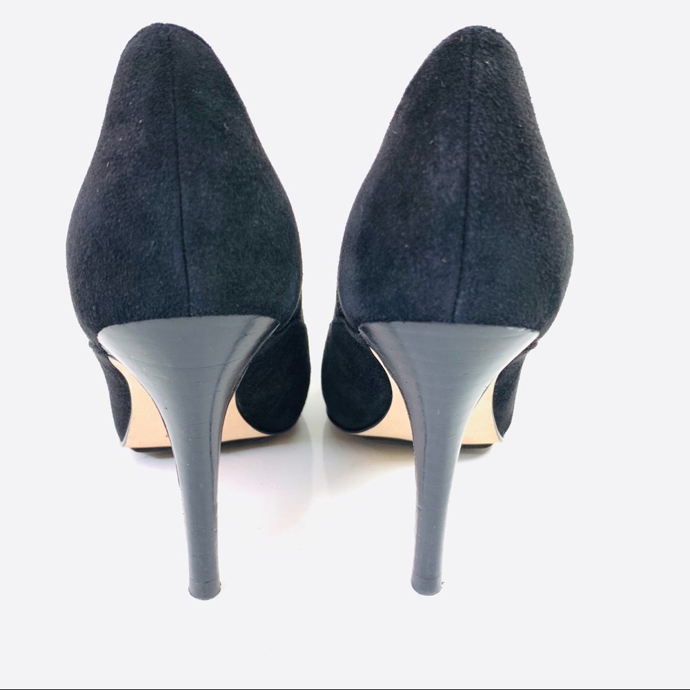 Cole Haan Nike Air Heels Suede Black Size 5B - Picture 5 of 6